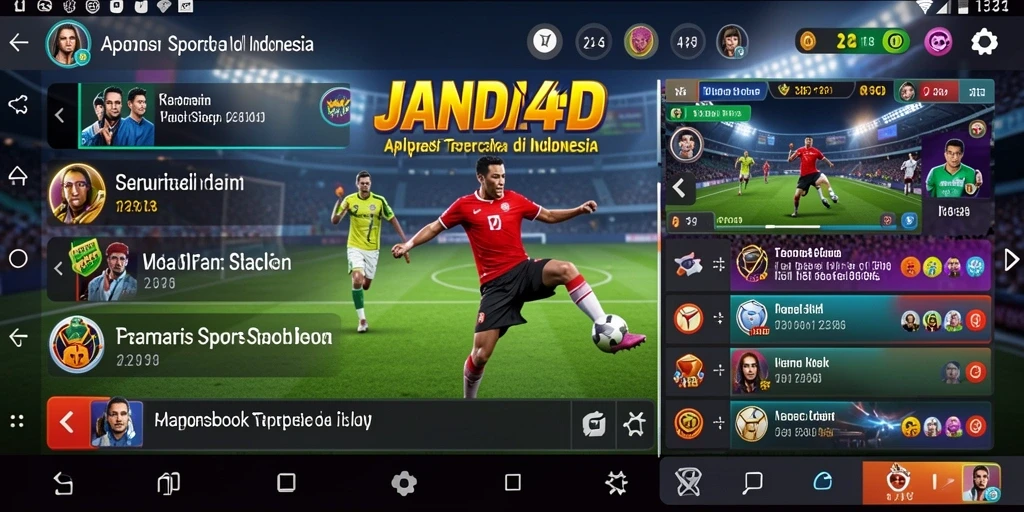 Tampilan screenshot utama JANDA4D yang menampilkan gameplay Sportsbook menarik dan interaktif.