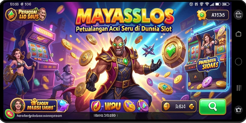 Tangkapan layar gameplay <strong>MAYASLOTS</strong> yang menggambarkan aksi mendebarkan di dunia slot.