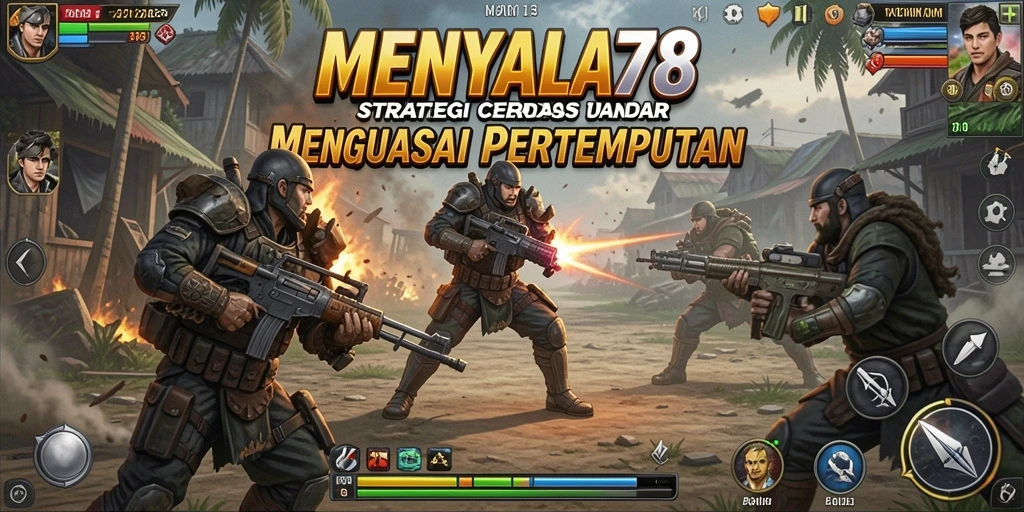 Tampilan gameplay MENYALA78 yang menegangkan dan strategis.